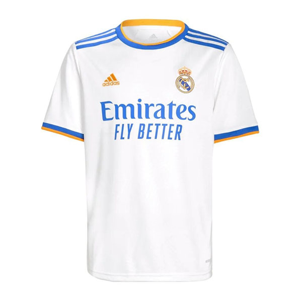 Thailande Maillot De Foot Real Madrid Domicile 2021-2022 Blanc Pas Cher